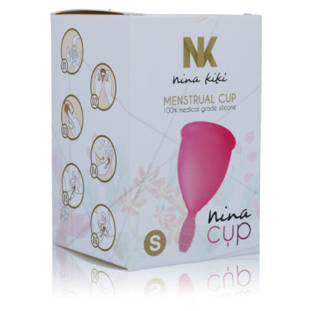 NINA KIKI COPA MENSTRUAL ROSA TALLA S