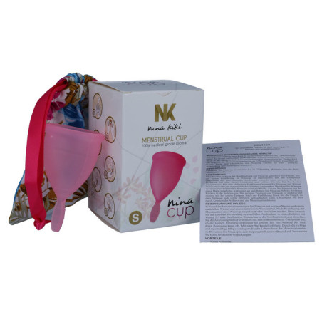 NINA KIKI COPA MENSTRUAL ROSA TALLA S