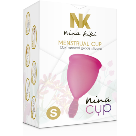NINA KIKI COPA MENSTRUAL ROSA TALLA S