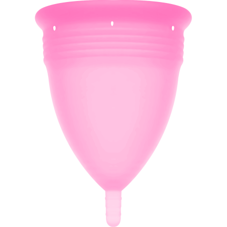 STERCUP COPA MENSTRUAL FDA SILICONA ROSA TALLA S