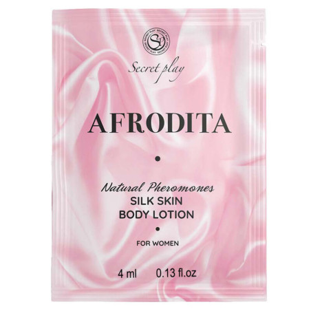 SECRETPLAY MONODOSIS LOCION CORPORAL PIEL DE SEDA AFRODITA 4 ML