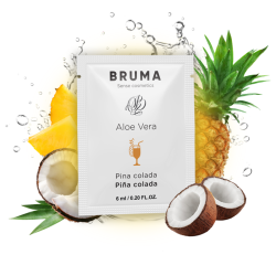 BRUMA 6 ML GEL DESLIZANTE CON ALOE VERA SABOR A PINA COLADA