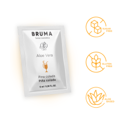 BRUMA 6 ML GEL DESLIZANTE CON ALOE VERA SABOR A PINA COLADA