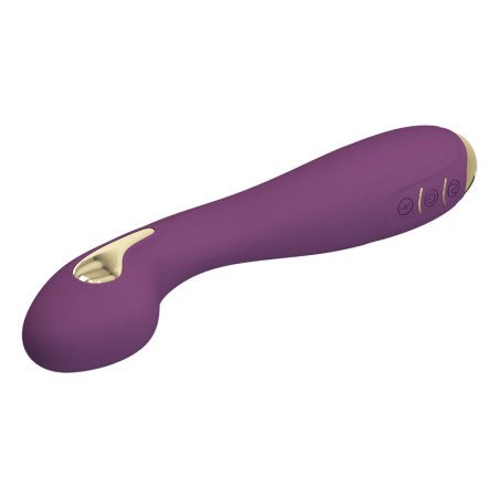 PRETTY LOVE HECTOR VIBRADOR ELECTROSHOCK POR CONTROL POR APP LILA
