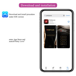 PRETTY LOVE HECTOR VIBRADOR ELECTROSHOCK POR CONTROL POR APP LILA