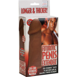CALEXOTICS FUTUROTIC FUNDA EXTENSION PENE MARRON