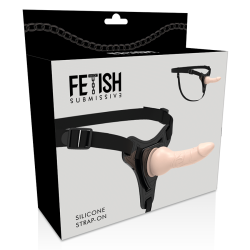 FETISH SUBMISSIVE HARNESS SILICONA FLESH REALISTIC 16CM