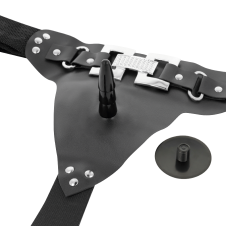 HARNESS ATTRACTION ARNES EMMETT REALISTICO VIBRADOR 165 CM O 37 CM