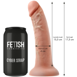 FETISH SUBMISSIVE CYBER STRAP ARNES CON DILDO Y BALA CONTROL REMOTO TECNOLOGIA WATCHME S