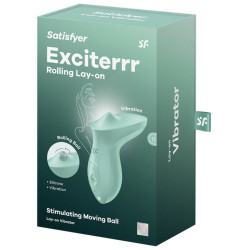 SATISFYER EXCITERRR VIBRADOR LAY ON CLITORIS MENTA