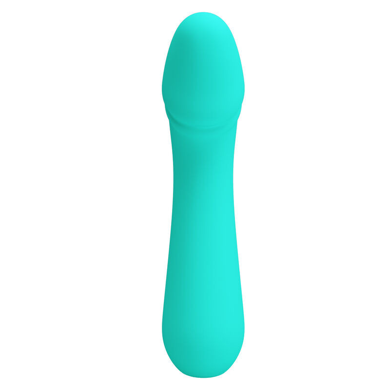 PRETTY LOVE CETUS VIBRADOR RECARGABLE VERDE AGUA