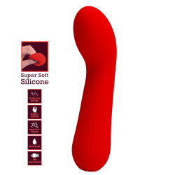 PRETTY LOVE FAUN VIBRADOR RECARGABLE ROJO