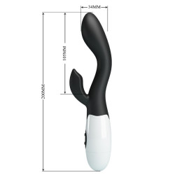 PRETTY LOVE BRIGHTY VIBRADOR PUNTO G NEGRO