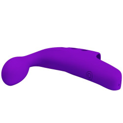 PRETTY LOVE GORGON VIBRADOR DE DEDO RECARGABLE MORADO