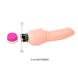 BAILE WAVES OF PLEASURE REALISTIC VIBRATING 195 CM