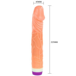 BAILE WAVES OF PLEASURE REALISTIC VIBRATING 225 CM