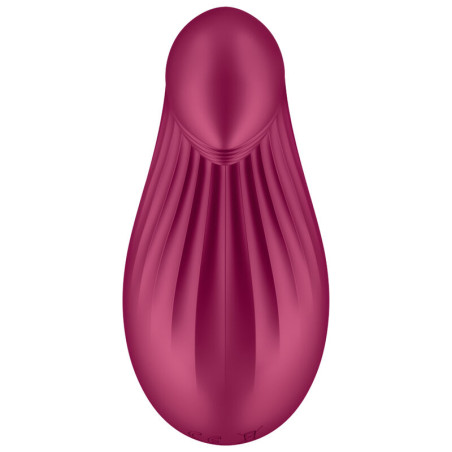 SATISFYER DIPPING DELIGHT VIBRADOR LAY ON ROJO