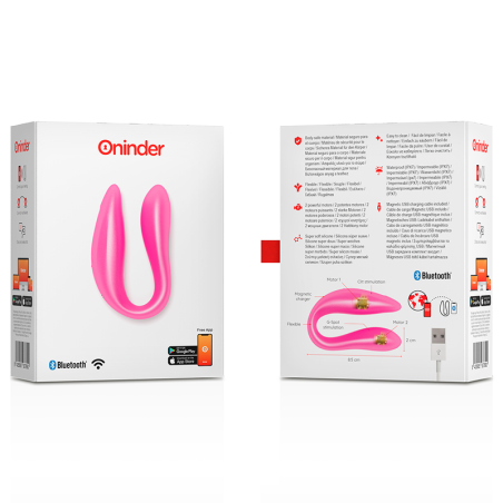 ONINDER LISBOA ESTIMULADOR PUNTO G CLITORIS ROSA APP GRATUITA ROSA