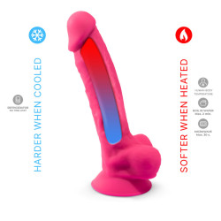 SILEXD PENE REALISTICO MODELO 18 ROSA VIBRACION CONTROL REMOTO LRS