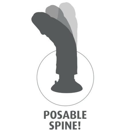 KING COCK DILDO VIBRADOR 1524 CM NATURAL