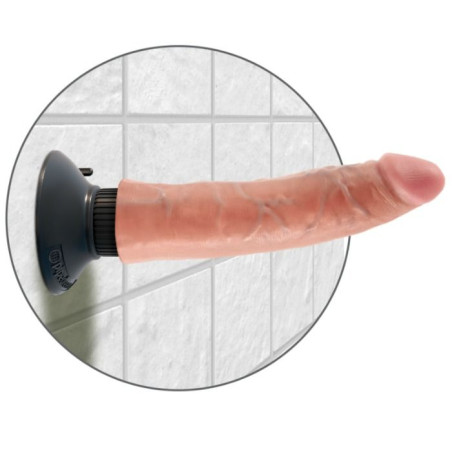 KING COCK DILDO VIBRADOR 1778 CM NATURAL