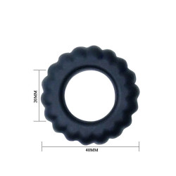 BAILE TITAN COCKRING BLACK 2 CM