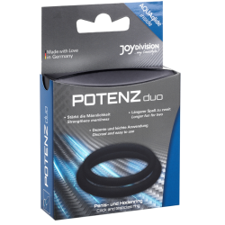 JOYDIVISION POTENZDUO ANILLOS PARA PENE NEGRO M