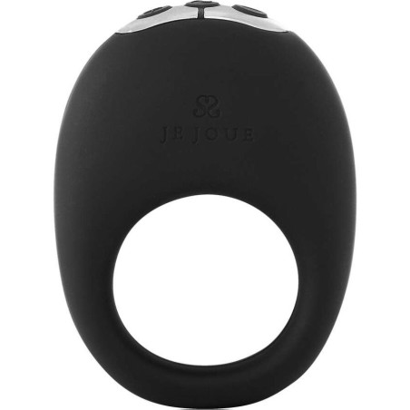 JE JOUE MIO ANILLO PARA EL PENE VIBRADOR FUERTE Y FLEXIBLE NEGRO