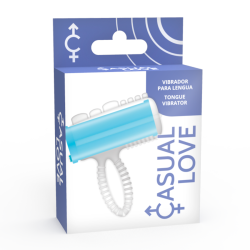 CASUAL LOVE RING TONGUE VIBRATING AZUL