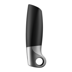 SATISFYER POWER MASTURBATOR NEGRO Y PLATA