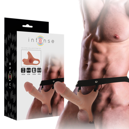 INTENSE ARNES HUECO CON DILDO SILICONA 16 X 35 CM