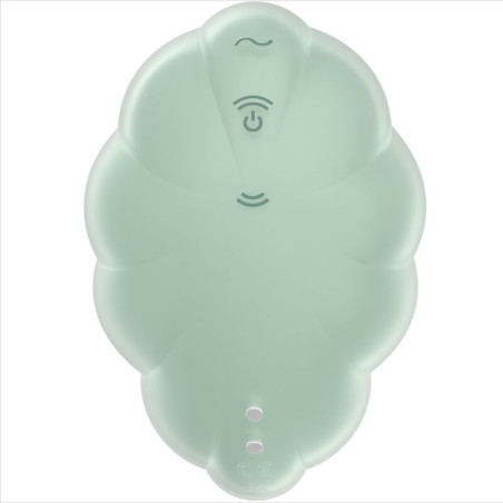 SATISFYER CLOUD DANCER VERDE VIBRADOR AIR PULSE