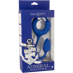 CALEXOTICS ADMIRAL ANILLO CON PESO PARA PENE AZUL