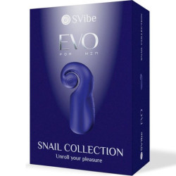 SNAIL VIBE EVO FOR HIM MASTURBADOR MASCULINO SLIDE NROLL AZUL OSCURO