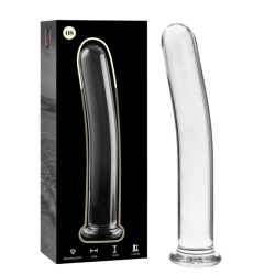 NEBULA SERIES BY IBIZA MODELO 8 DILDO CRISTAL TRANSPARENTE 145 CM O 2 CM