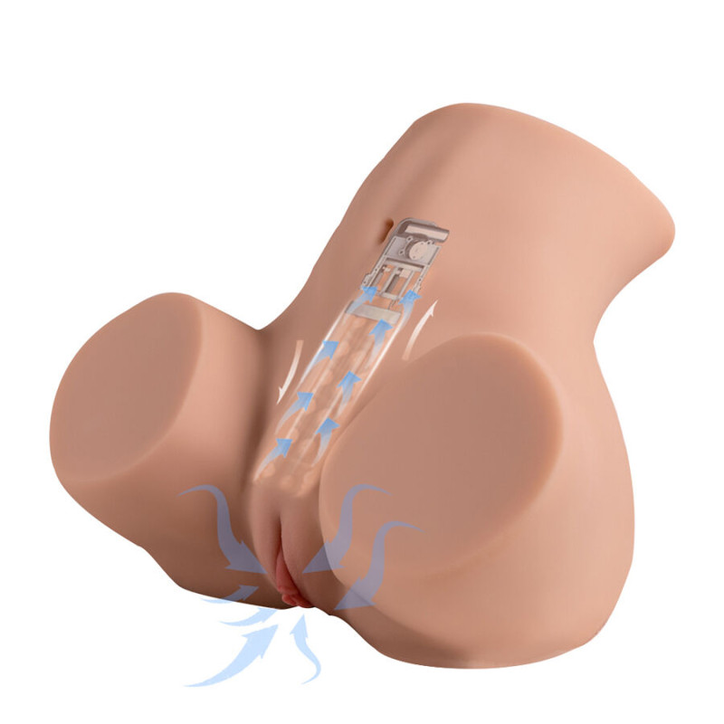 XISE DANAE THRUSTING MASTUBADOR VAGINA REALISTICO CON VIBRACION MULTIPOSICION