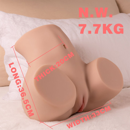 XISE DANAE THRUSTING MASTUBADOR VAGINA REALISTICO CON VIBRACION MULTIPOSICION