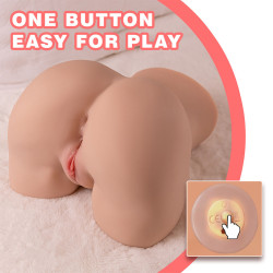 XISE DANAE THRUSTING MASTUBADOR VAGINA REALISTICO CON VIBRACION MULTIPOSICION