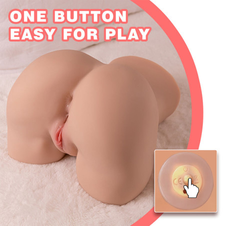 XISE DANAE THRUSTING MASTUBADOR VAGINA REALISTICO CON VIBRACION MULTIPOSICION