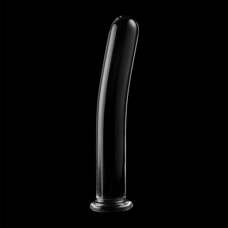 NEBULA SERIES BY IBIZA MODELO 9 DILDO CRISTAL TRANSPARENTE 155 CM O 25 CM