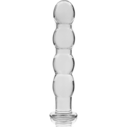 NEBULA SERIES BY IBIZA MODELO 10 DILDO CRISTAL TRANSPARENTE 165 CM O 35 CM