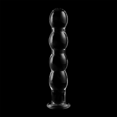 NEBULA SERIES BY IBIZA MODELO 10 DILDO CRISTAL TRANSPARENTE 165 CM O 35 CM