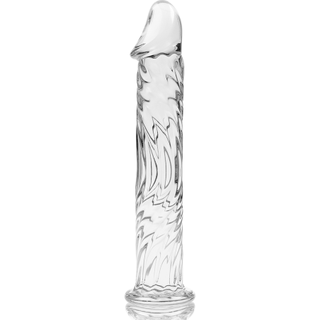 NEBULA SERIES BY IBIZA MODELO 12 DILDO CRISTAL TRANSPARENTE 17 CM O 35 CM