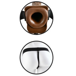 FETISH FANTASY SERIES STRAP ON HUECO CON TESTICULOS 178 CM