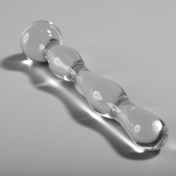 NEBULA SERIES BY IBIZA MODELO 13 DILDO CRISTAL TRANSPARENTE 18 CM O 35 CM