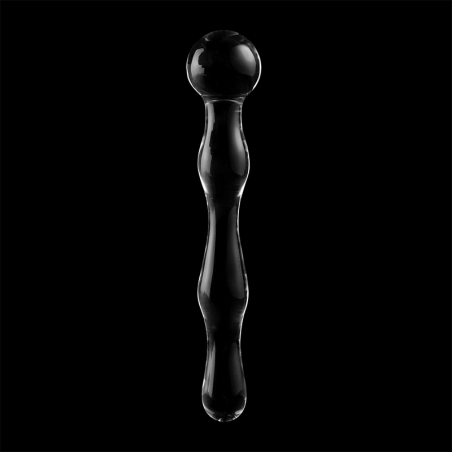 NEBULA SERIES BY IBIZA MODELO 13 DILDO CRISTAL TRANSPARENTE 18 CM O 35 CM