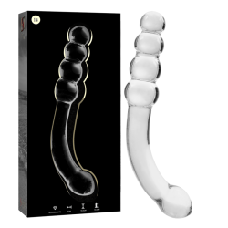 NEBULA SERIES BY IBIZA MODELO 14 DILDO CRISTAL TRANSPARENTE 185 CM O 3 CM