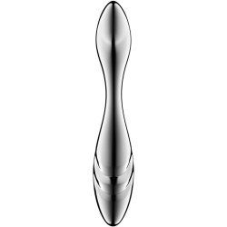 SATISFYER PURE GRAVITY 3 DILDO ACERO INOXIDABLE DOBLE USO
