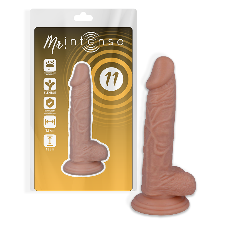 MR INTENSE 11 PENE REALISTICO 18 CM O 38 CM
