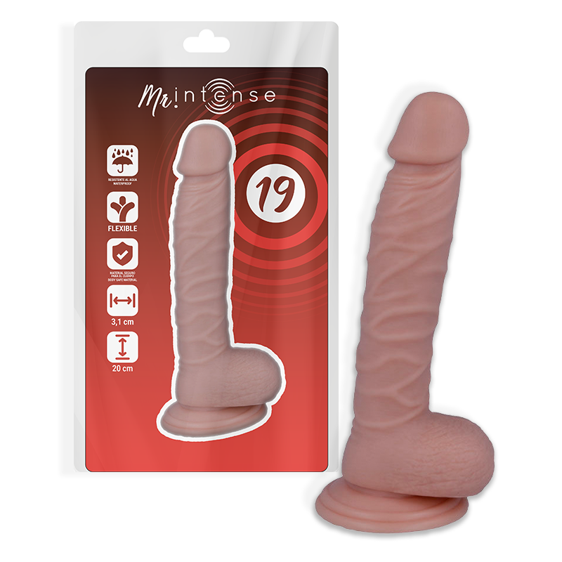 MR INTENSE 19 PENE REALISTICO 20 CM O 31 CM